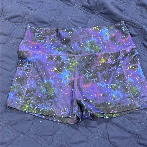 Constantly Varied Gear Pants - Constantly Varied Gear Cosmic Print Women's Athletic Shorts 2.5 inch